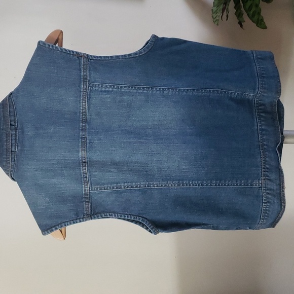 F21 Denim Vest - Picture 2 of 7
